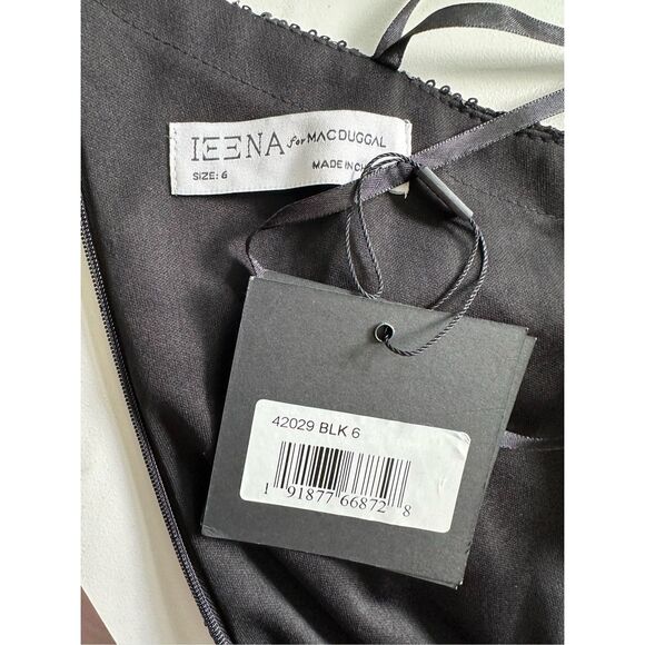 MAC DUGGAL SEQUINED STRAPPY ONE SHOULDER COLUMN GOWN - Picture 11 of 11